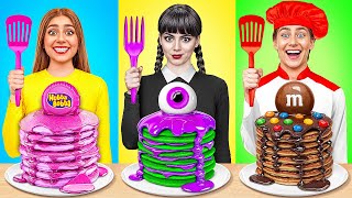 Reto De Cocina Wednesday vs Abuela | Desafío Loco de Trend DO Challenge