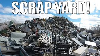 Make Money From Scrap Metal! Scrap Yard Trip!