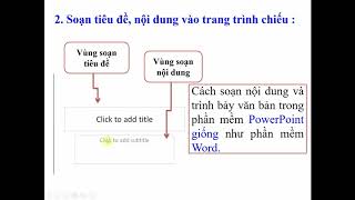 TIN HỌC 3 CD4 BÀI 1: LÀM QUEN VỚI PHẦN MỀM TRÌNH CHIẾU screenshot 4