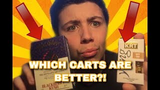 Comparing Different CARTS & WAX PENS *THE BEST TYPE OF CART*