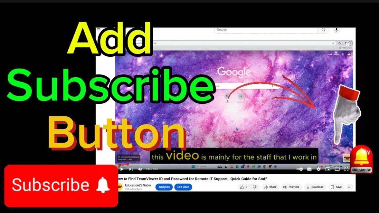 How to Add a Subscribe Button on Your YouTube Videos | Quick & Easy ...