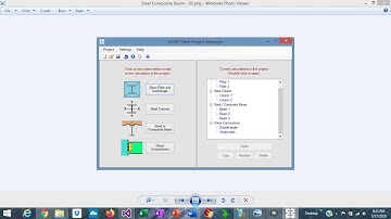 ASDIP Project Manager - The Core of the Software
