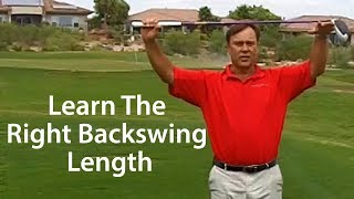 The Right Backswing Length