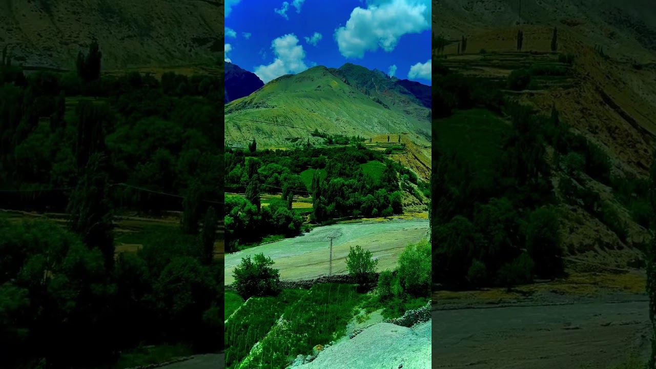 Thale Brook, the heart of Ganche district, is a beautiful tourist point. Skardu, Gilgit-Baltistan