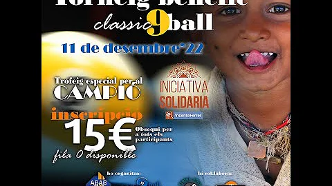 Final Benfic Classic 9ball per a FVF. Jos Castillo...