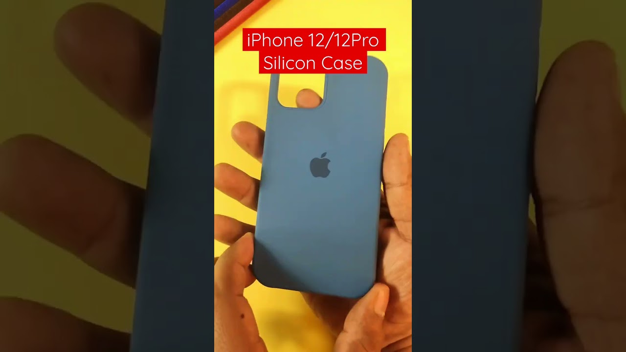 iPhone 12/12 Pro Silicon Back Cover 