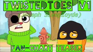 TWISTEDTOES V1 (Joseph Sleeployde) Fan-Chart Teaser|Friday Night Funkin Gameplay