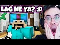 IŞINLANAN OYUNCU ile SOHBET ETTİM 😂 Minecraft BEDWARS