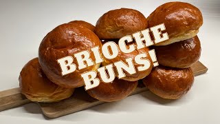 BRIOCHE BURGERBOLLER - Den BEDSTE opskrift nogensinde!