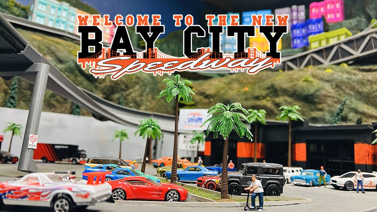 to the NEW Bay City Speedway Diecast Racing Track YouTube