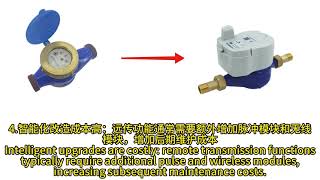 Mechanical water meter VS Ultrasonic water meter