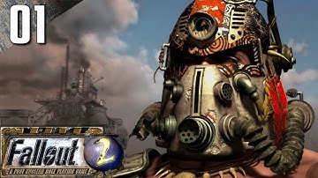 Fallout 2: 100% (Hard) Walkthrough Part 1 - Temple of Trials (No Commentary)