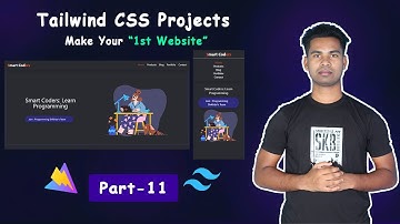 project-01 Footer section design or responsive in tailwind css project step by step