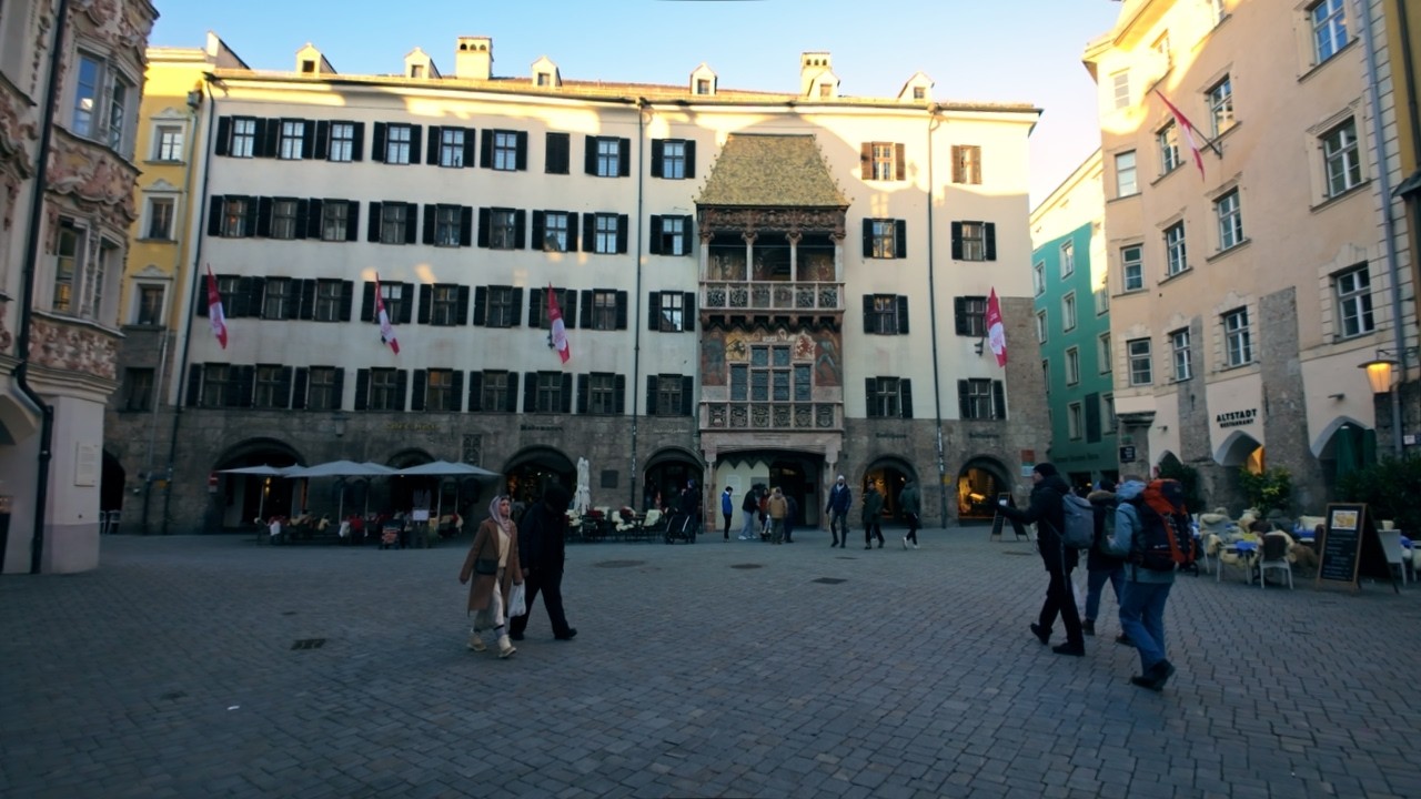 Innsbruck Afternoon Walk [4K] Alpine City Walking Tour