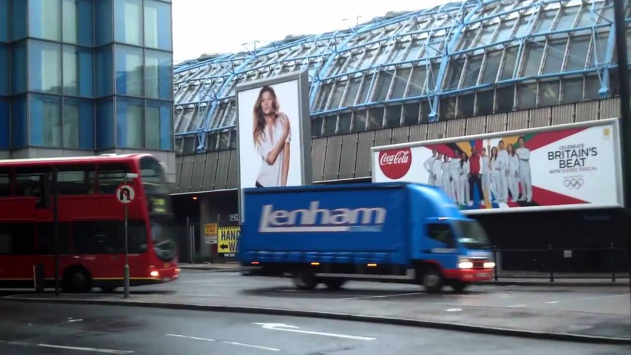 Westminster Bridge Road East to London Eye - YouTube