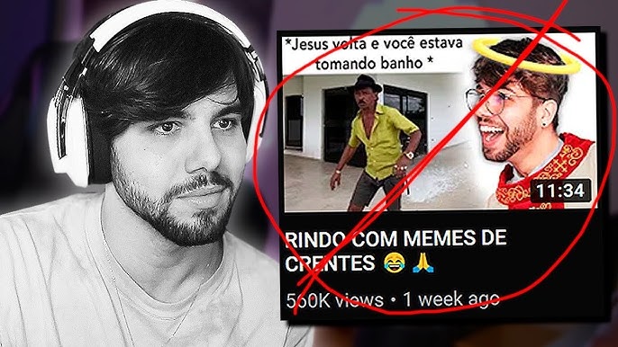 EXPLICANDO memes de CRENTES- Reagindo ao T3DDY 