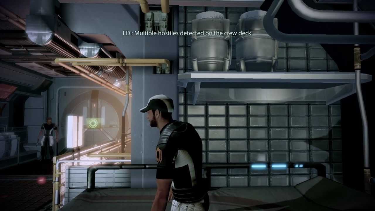 Mass Effect 2 Gameplay - Normandy Attacked by Collectors (Joker's Mission) 1080p