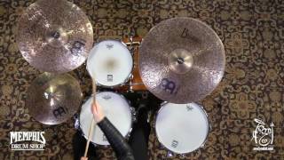 Meinl 18 Byzance Dark Crash Cymbal - 1250g - Played by Jordan West (B18DAC-1041017G)