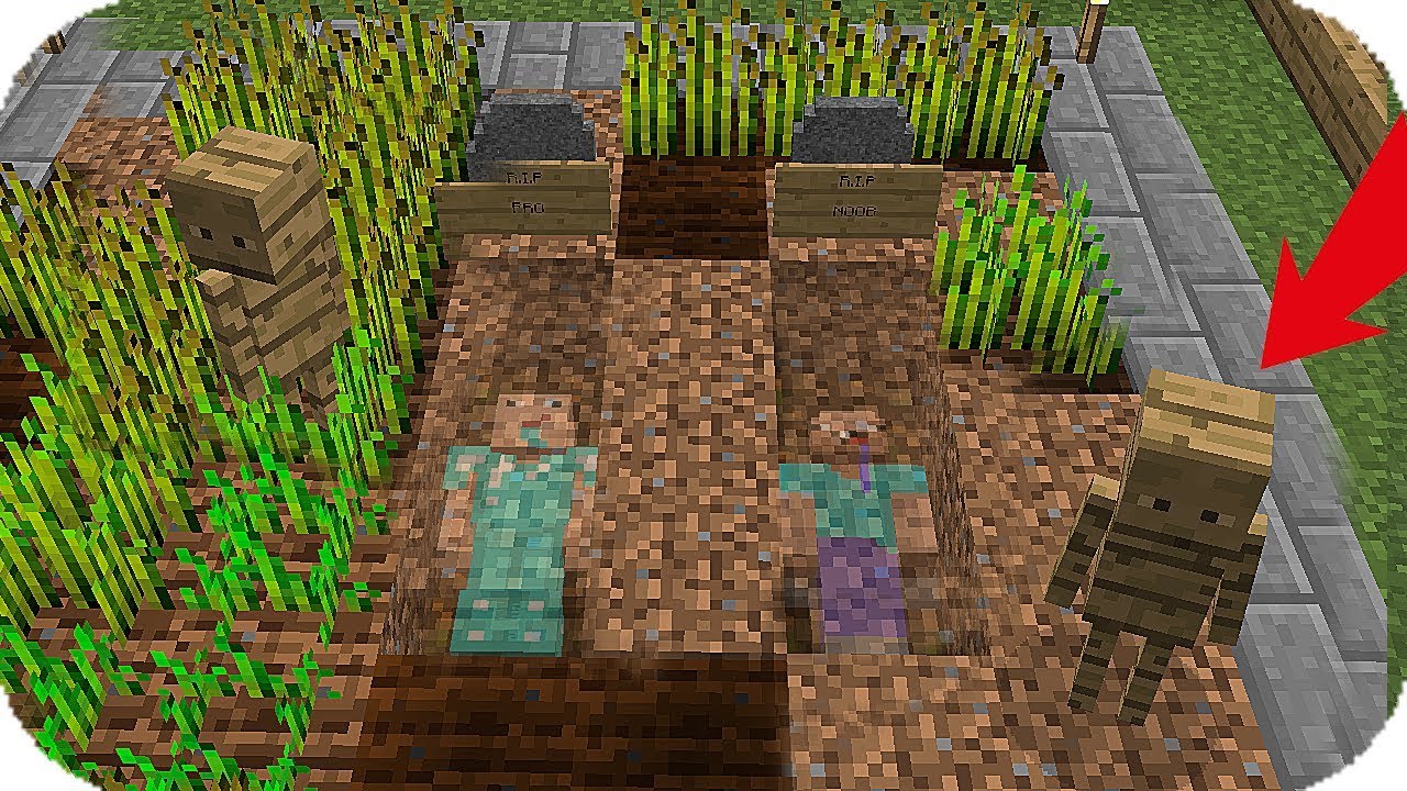 2 NOOB DESPIERTAN VIVOS EN UNA TUMBA PODREMOS SALIR CON VIDA!? MINECRAFT TROLL