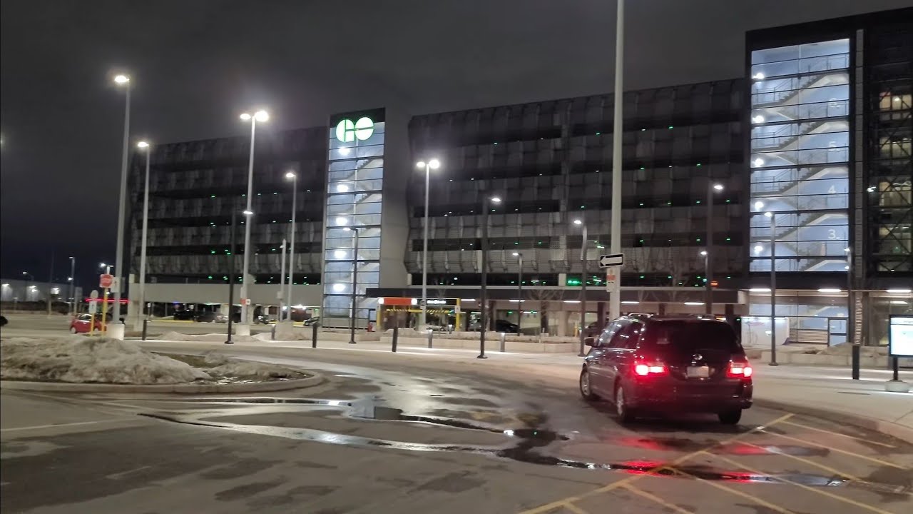 Bramalea Go Bus Train Terminal Brampton Canada.