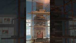 #stone #fireplace #insert inside of a home near #enola #pennsylvania