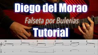 Diego Del Morao Tutorial Falseta Por Bulerías Made In Moraito..lento Y Con Partitura