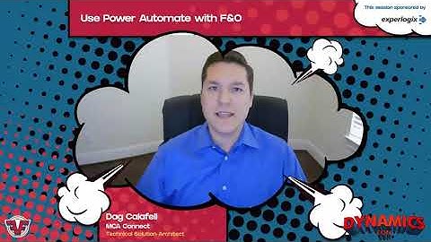 Dag Calafell - Use Power Automate with F&O