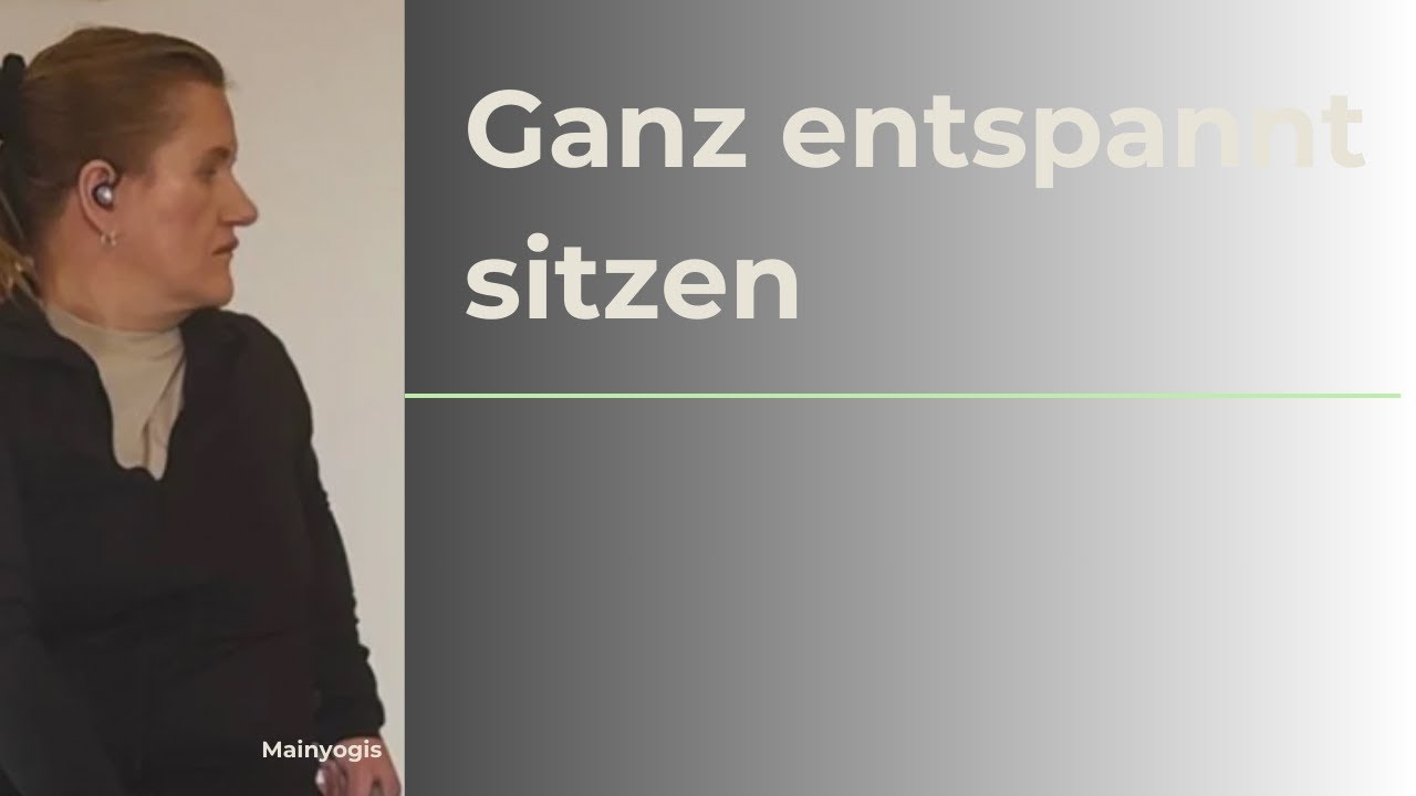 5 Minuten Stuhl-Yoga I Rücken & Flanken sanft mobilisieren