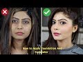 How To Apply Foundation For Full Coverage, Natural Looking Makeup | Rinkal Soni