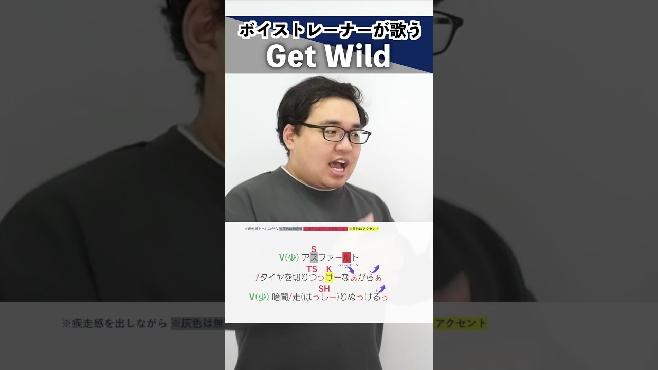 【ボイストレーナーが歌う】Get Wild / TM NETWORK【シアーミュージック水戸校 きんだいち】#shorts
