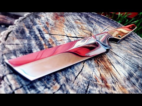 Video: Kje Kupiti Jekleni Nož Iz Damaska