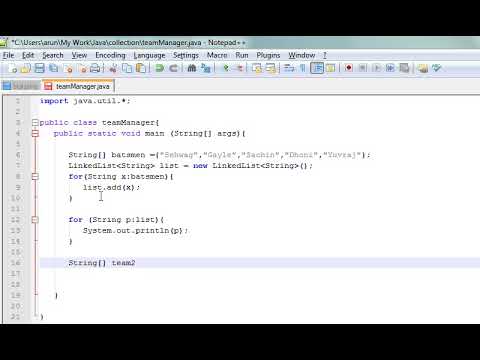 Learn Java in Hindi 44 a  Linked List and Iterators
