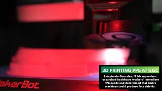 3D Printing PPE at GGC