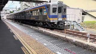 南海 高野線  6001f 試運転  臨回8681レ サヒ発車