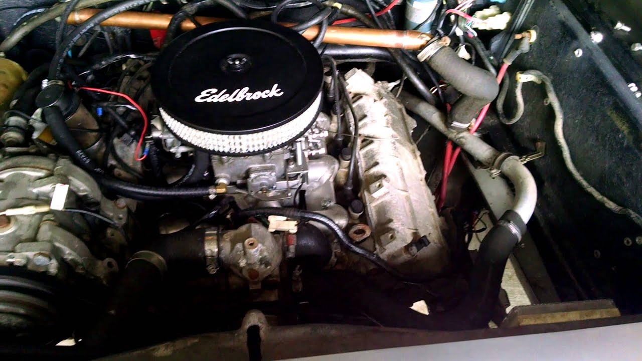 DeLorean with Carburetor and Brass Coolant Tank YouTube