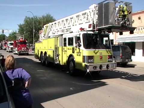Valley City North Dakota Firemen's Convention Para...