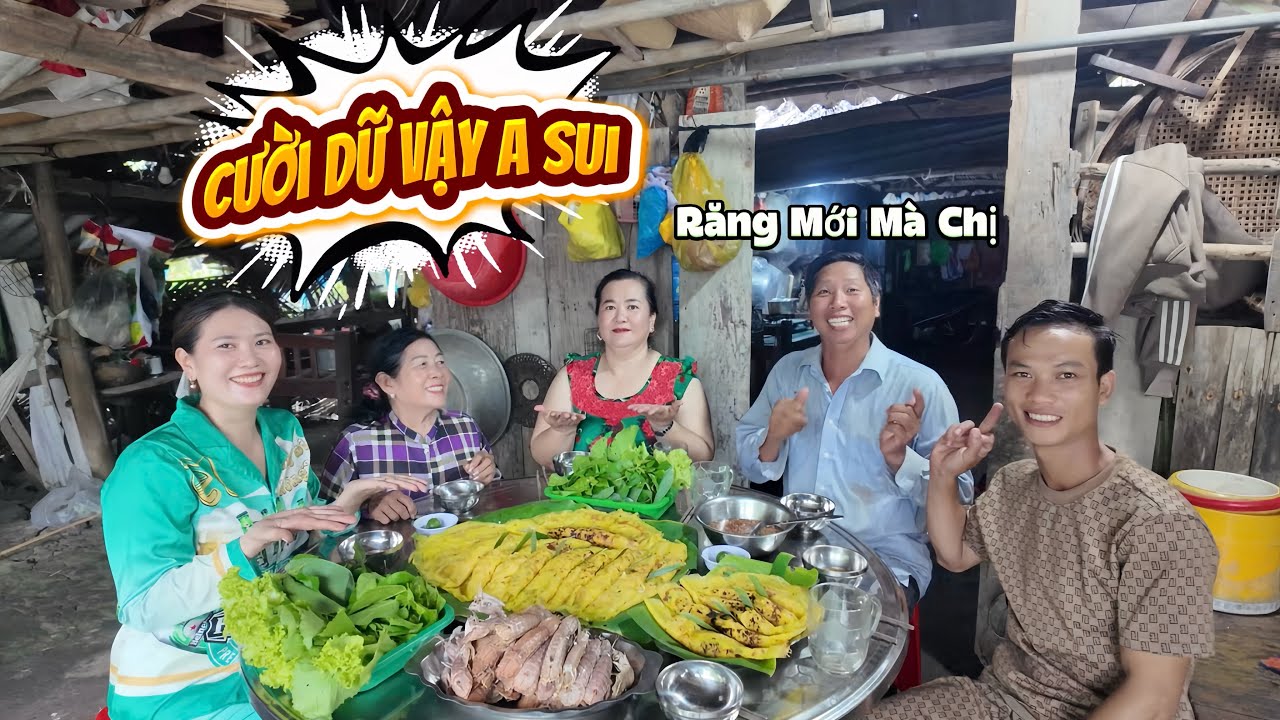 Được Anh Chị Sui Mời Lên Đổ Bánh Xèo Và Bữa Ăn Thăm Tình Sui Gia