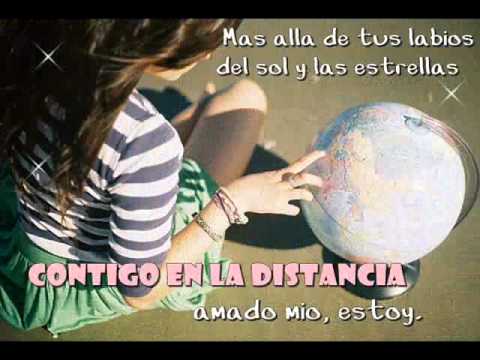 Cristina Aguilera- Contigo en la distancia LETRA ♫♥