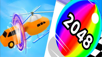 Shape-shifting, Sandwich Runner VS Ball Run    2048  All Levels Gameplay