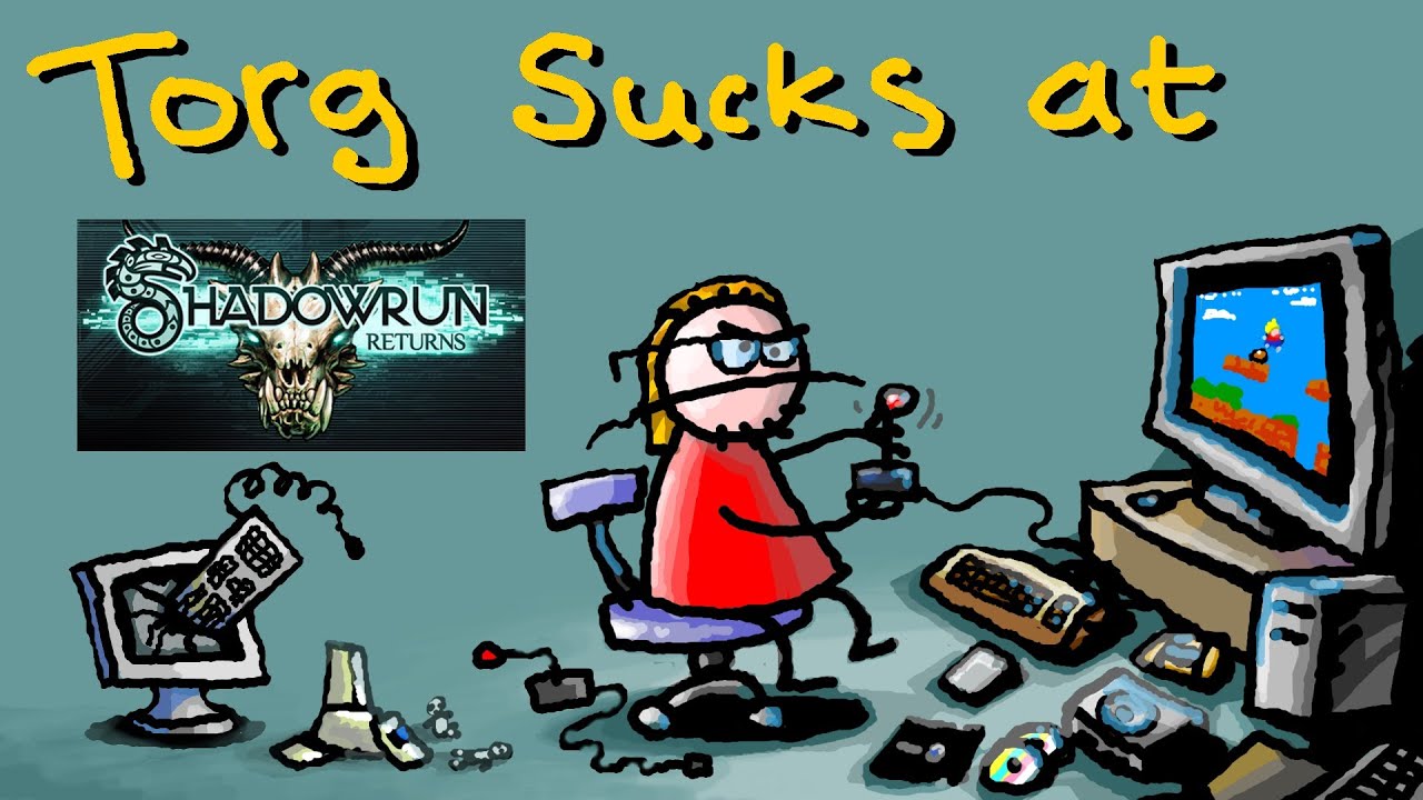 Torg sucks at Shadowrun Returns (Episode 1 part 2)