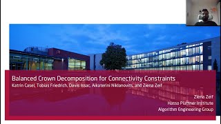 Celebrity Balanced Crown Decomposition for Connectivity Constraints Wealth