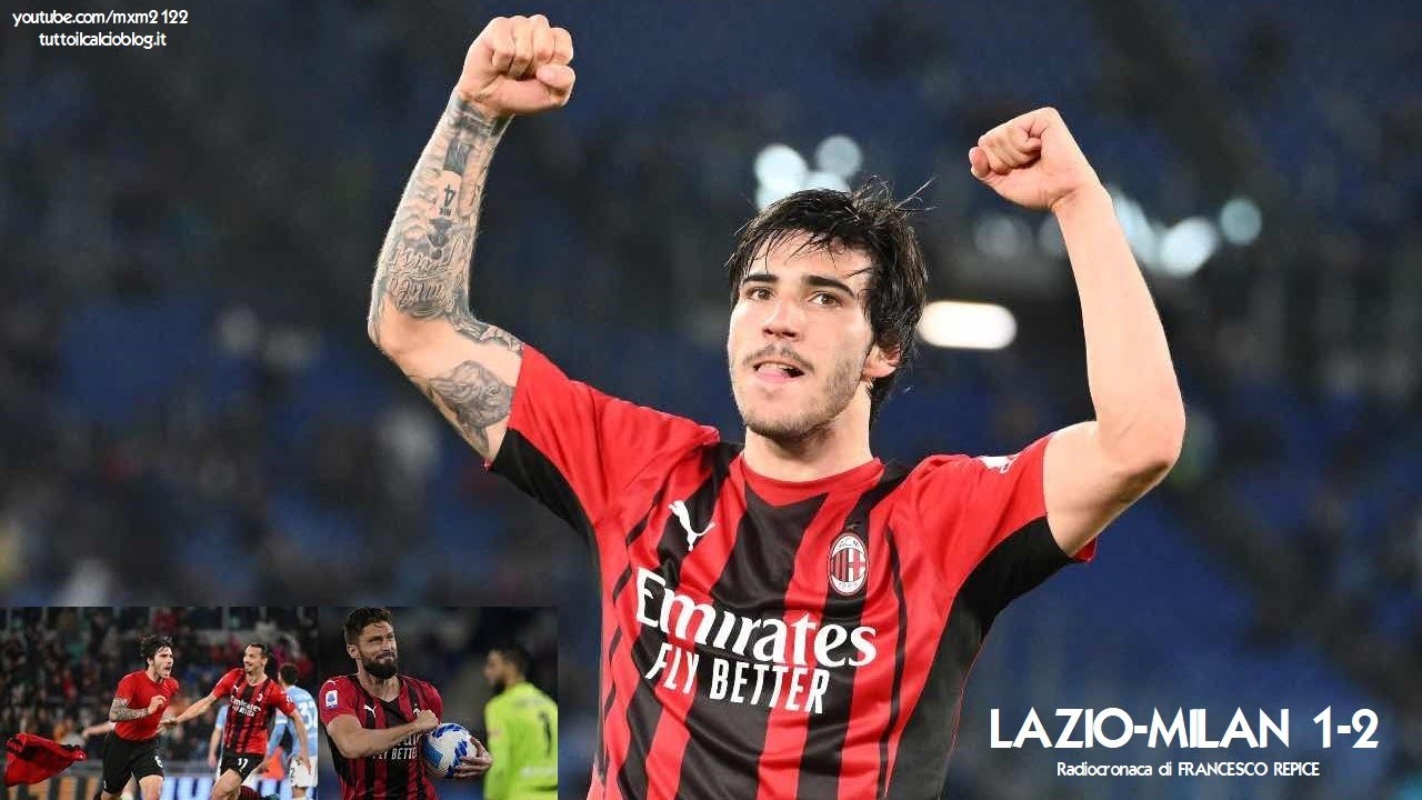LAZIO-MILAN 1-2 - Radiocronaca di Francesco Repice (24/4/2022) Rai Radio 1