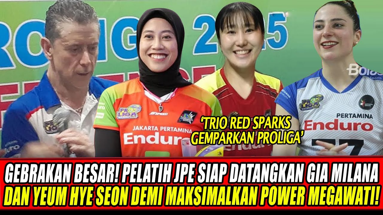 GEBRAKAN BESAR🔥PELATIH JPE SIAP DATANGKAN GIA MILANA & YEUM HYE SEON DEMI MAKSIMALKAN POWER MEGAWATI