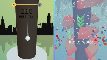 Helix Jump - Gameplay Walkthrough (Android,iOS)