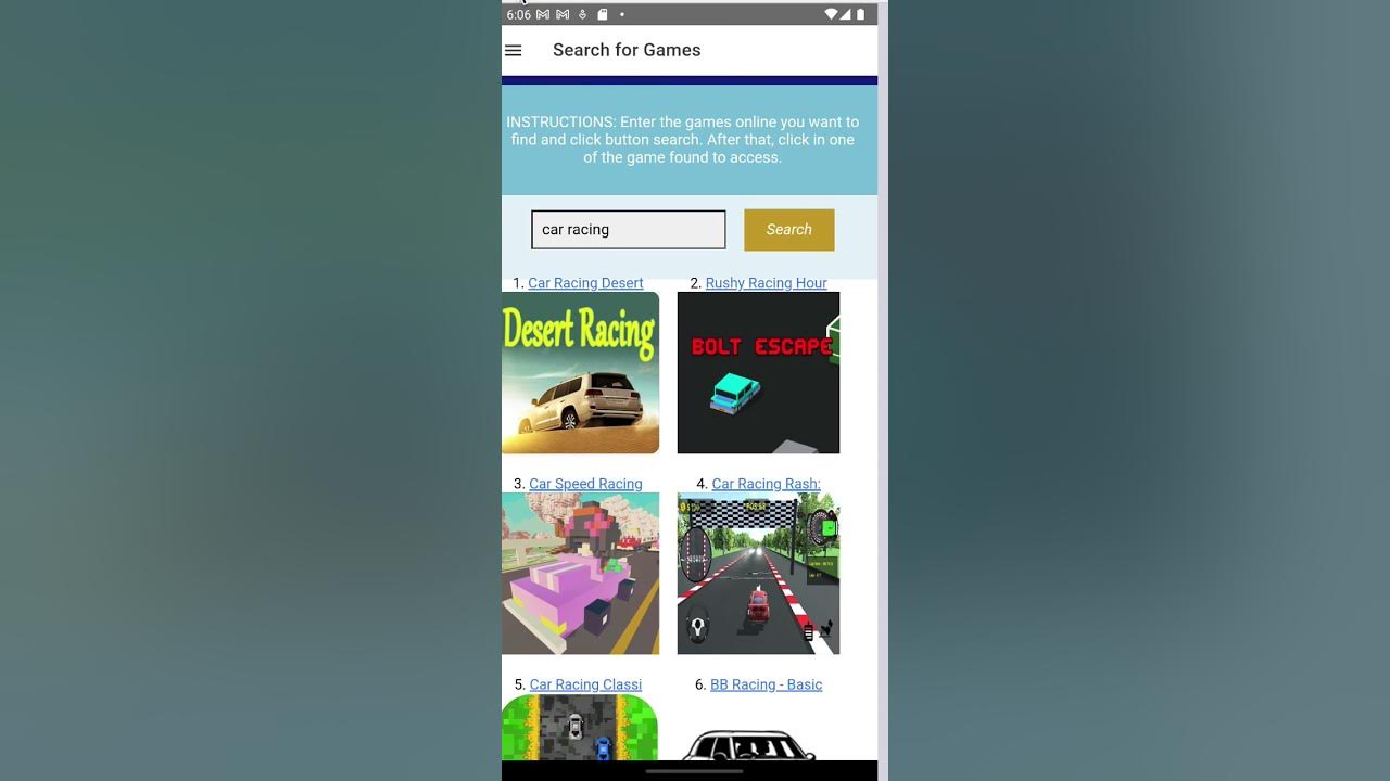UptoPlay android app to search games online 