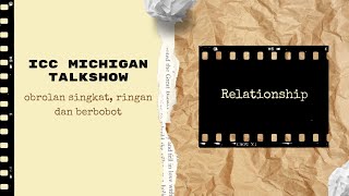 ICC Michigan Talkshow - Membangun Hubungan Orang Tua dan Anak bersama Ps. Joe dan Hana Sudirgo