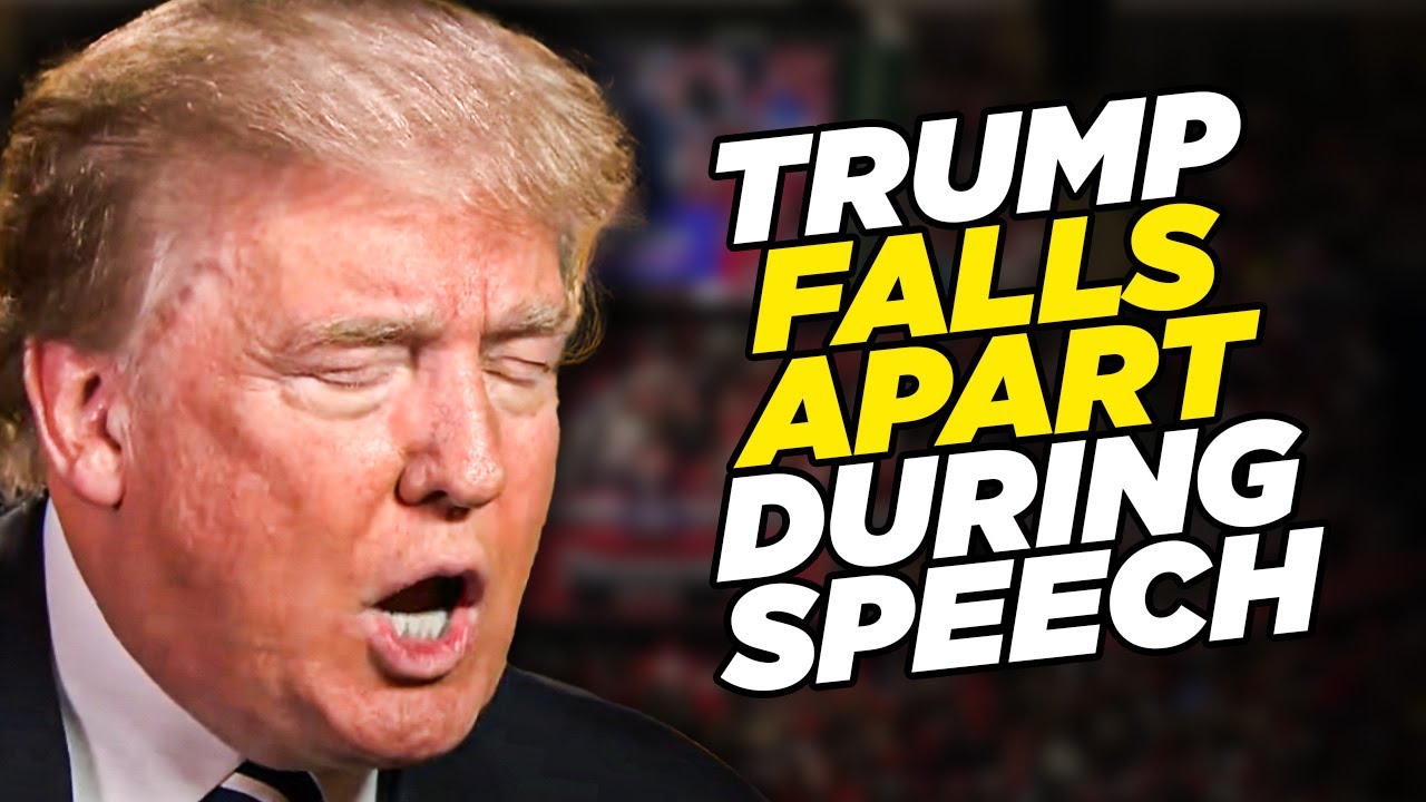 Trump FALLS APART During Incoherent Speech