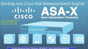 Lecture-2:Install ASA 9.1.5-16 Clustering/Security Contexts enabled in GNS3