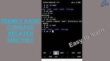 How to create and remove a directory in Termux: Tutorial