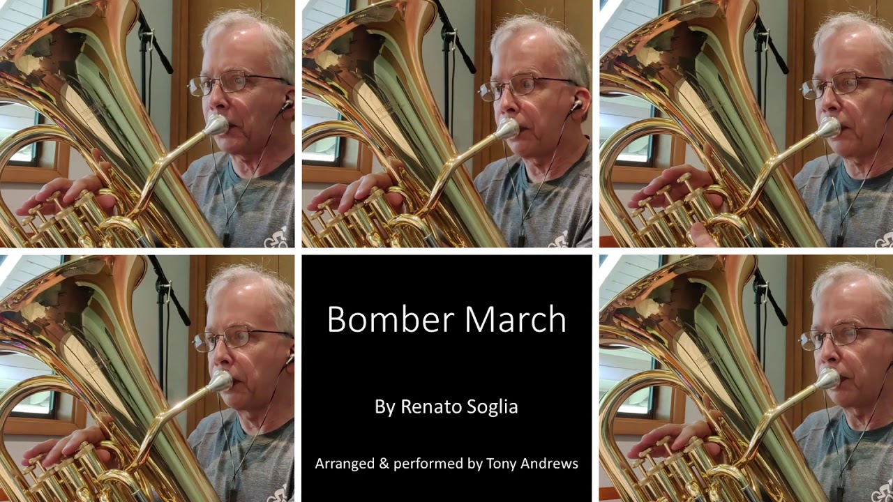 Bomber March - euphonium quintet